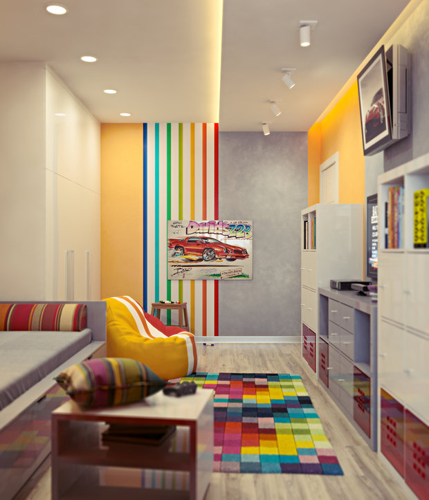 Фото из портфолио Радужный гранат – фотографии дизайна интерьеров на INMYROOM