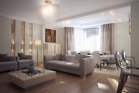 Бежевая неоклассика