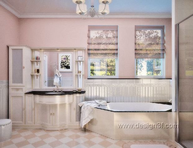 Фото из портфолио Ванные – фотографии дизайна интерьеров на INMYROOM