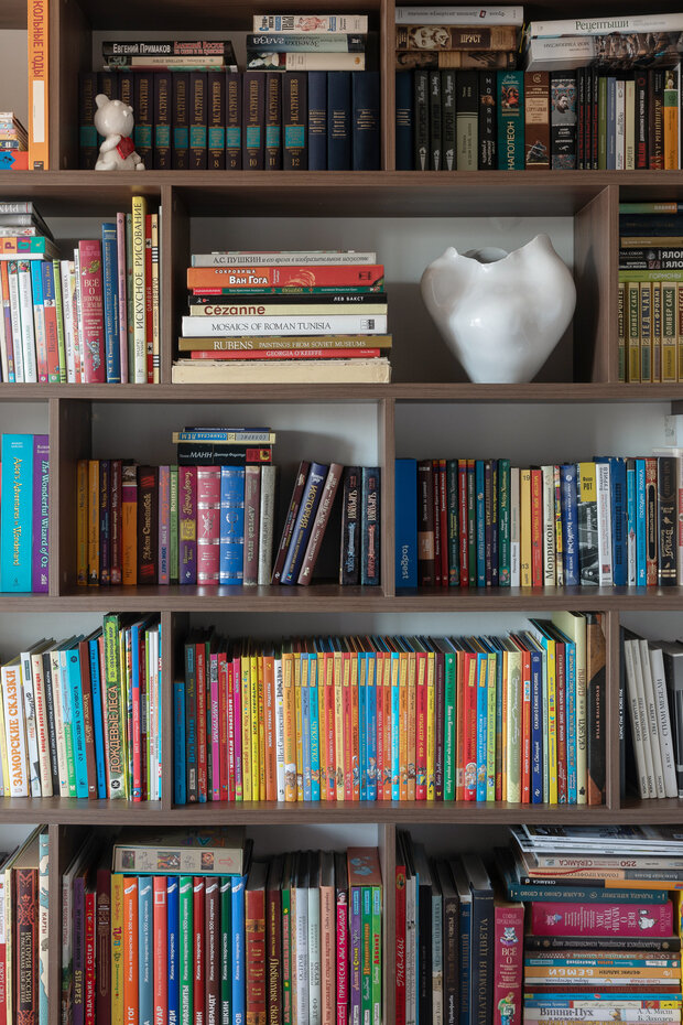 Фотография: Кабинет в стиле Скандинавский, Современный, Минимализм, Квартира, Проект недели, Москва, Монолитный дом, 4 и больше, Более 90 метров, Дарья Пак – фото на INMYROOM