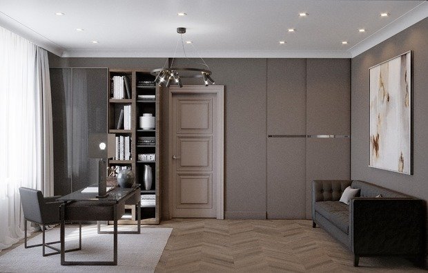 Фото из портфолио Квартира 104 кв.м – фотографии дизайна интерьеров на INMYROOM