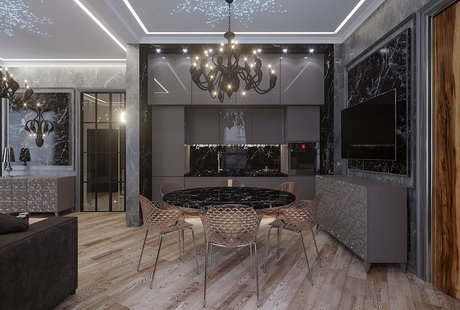 Петровский пр., 5 «OSTROV» [Concept, Light, Dark]