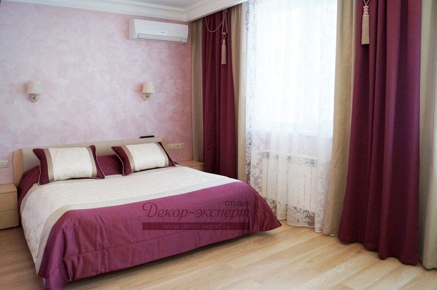 Фото из портфолио "Брусничная" спальня. – фотографии дизайна интерьеров на INMYROOM