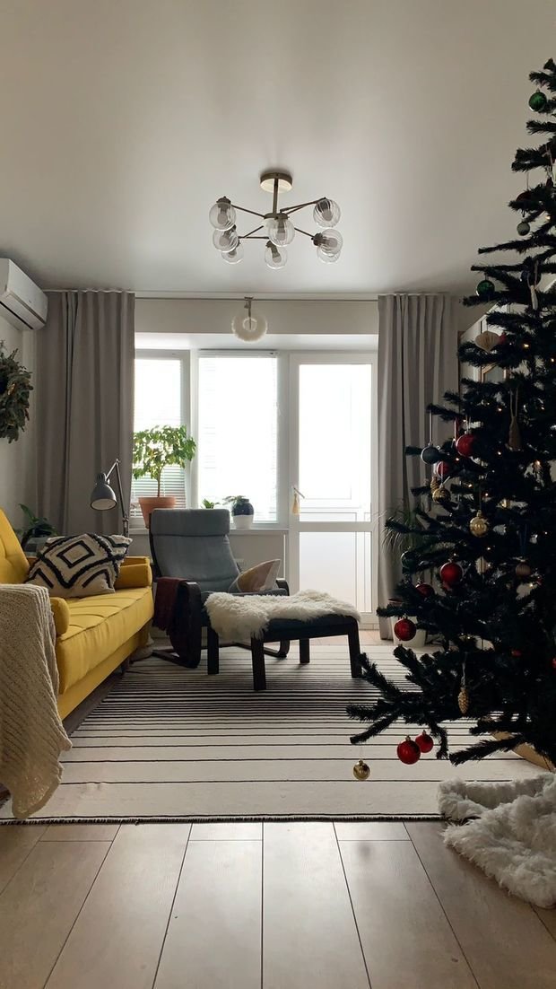 Фотография: Гостиная в стиле Скандинавский – фото на INMYROOM