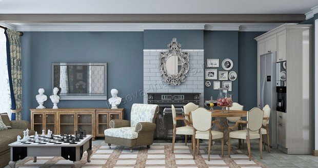 Фото из портфолио КП «НОВОЛУГОВАЯ» – фотографии дизайна интерьеров на INMYROOM