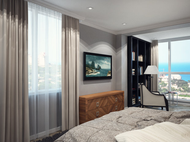 Фото из портфолио Спальня,Симферополь – фотографии дизайна интерьеров на INMYROOM