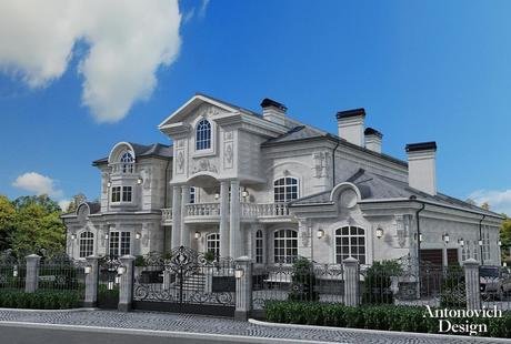 Дизайн коттеджа Астана от Luxury Antonovich Design