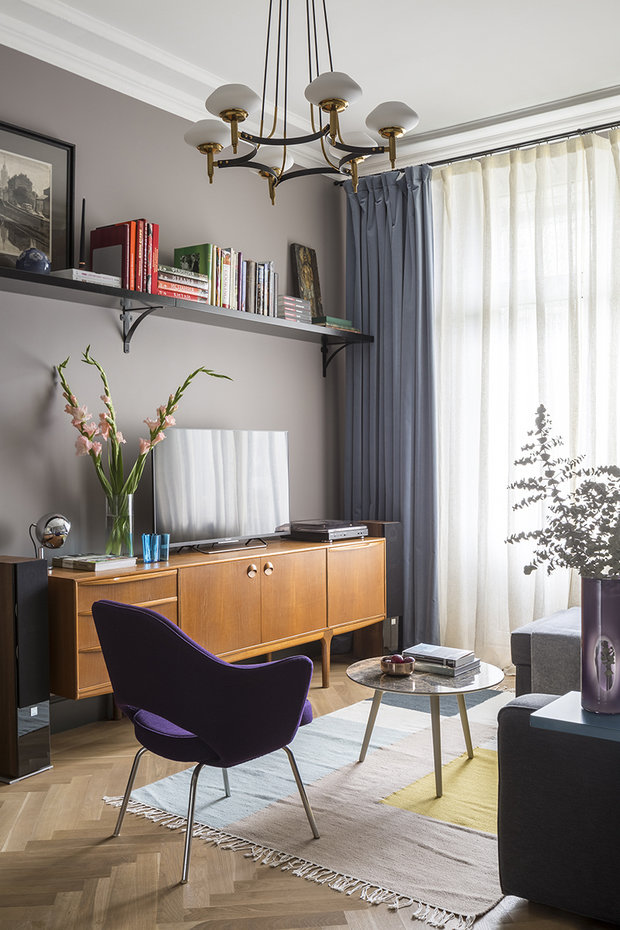 Фото из портфолио Квартира на Кутузовском – фотографии дизайна интерьеров на INMYROOM