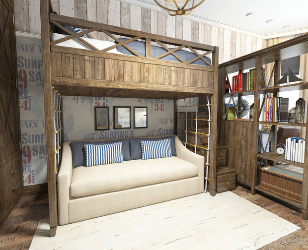 Фотография: Детская в стиле Лофт – фото на INMYROOM