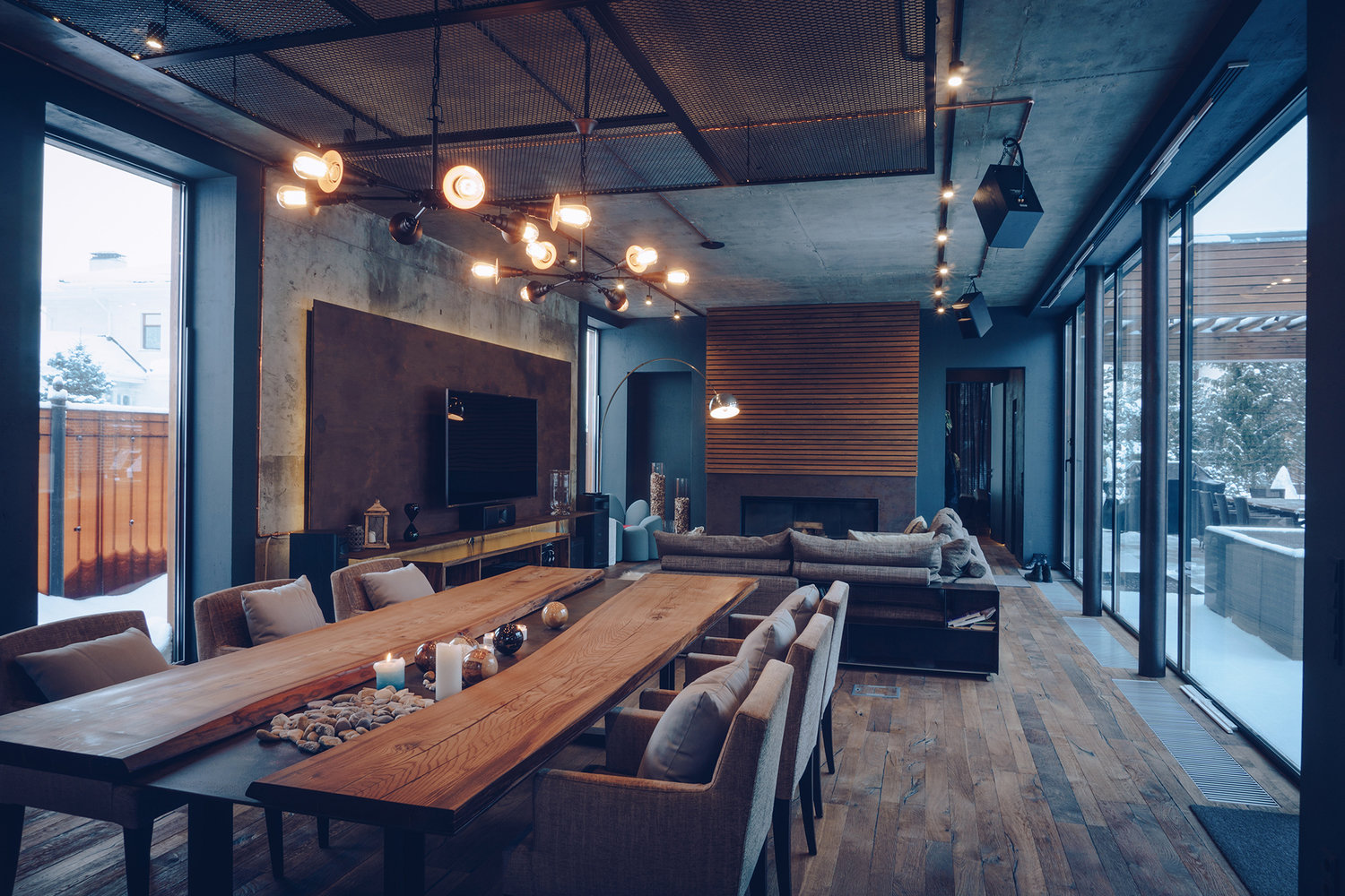 Фото из портфолио Гостевой дом в стиле лофт – фотографии дизайна интерьеров на INMYROOM Фото из портфолио Гостевой дом в стиле лофт – фотографии дизайна интерьеров на INMYROOM