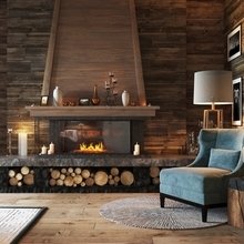 Фото из портфолио Swiss Calet – фотографии дизайна интерьеров на INMYROOM