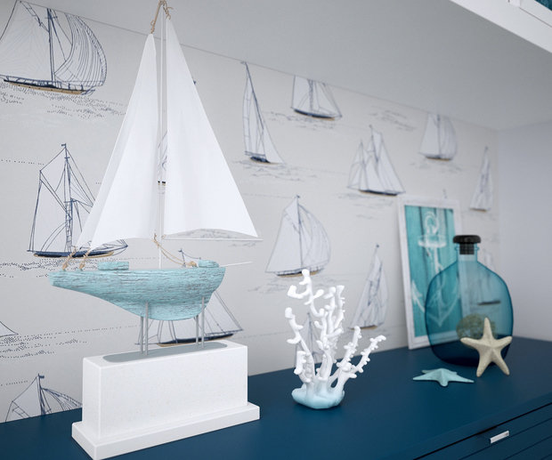 Фотография: Декор в стиле Прованс и Кантри, Скандинавский, Современный, Квартира, Проект недели, Москва, Монолитный дом, 3 комнаты, 60-90 метров, ЖК «Невский», Инна Азорская – фото на INMYROOM