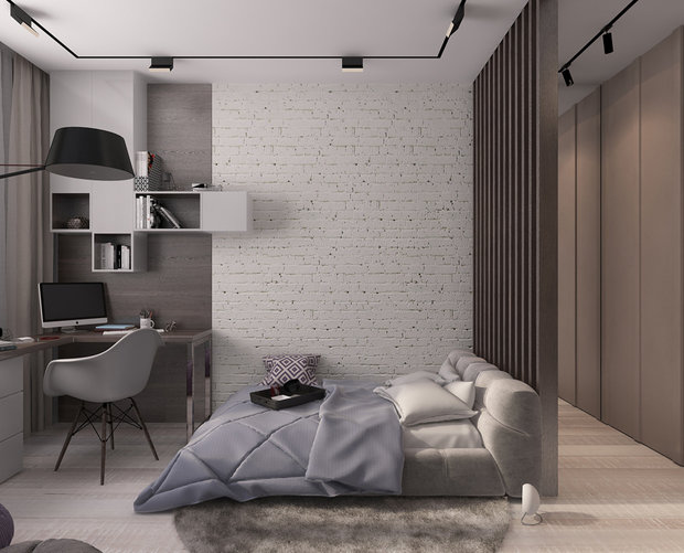 Фото из портфолио Ленинский проспект – фотографии дизайна интерьеров на INMYROOM
