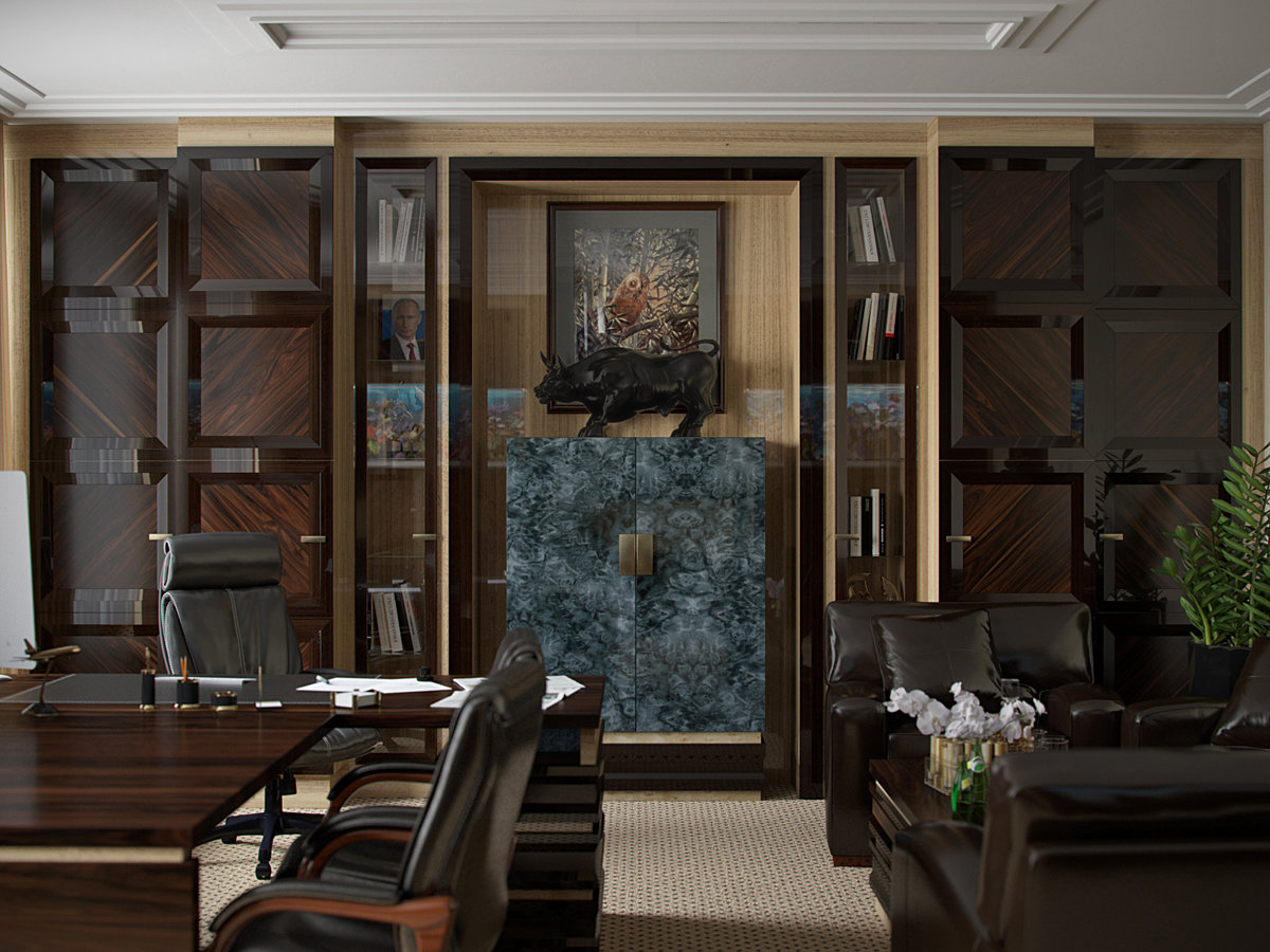 Фото из портфолио Кабинет руководителя – фотографии дизайна интерьеров на INMYROOM Фото из портфолио Кабинет руководителя – фотографии дизайна интерьеров на INMYROOM