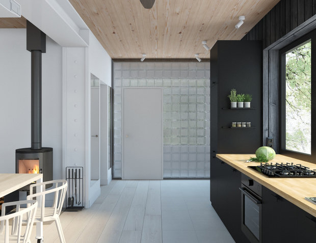 Фото из портфолио Загородный дом Истра – фотографии дизайна интерьеров на INMYROOM