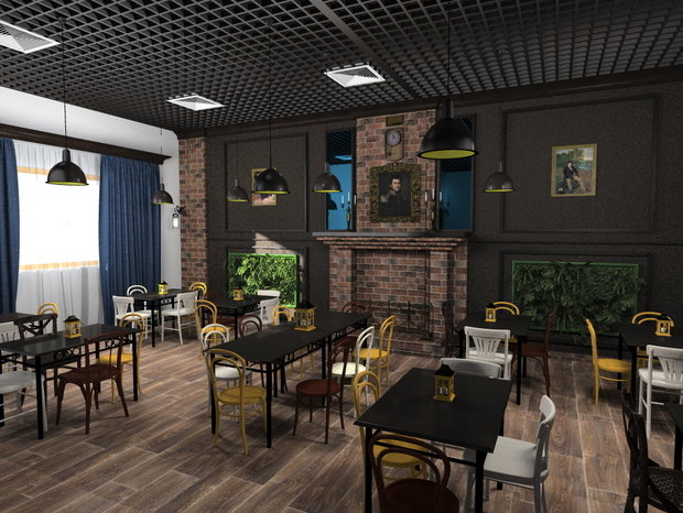 Фото из портфолио Офис компании – фотографии дизайна интерьеров на INMYROOM