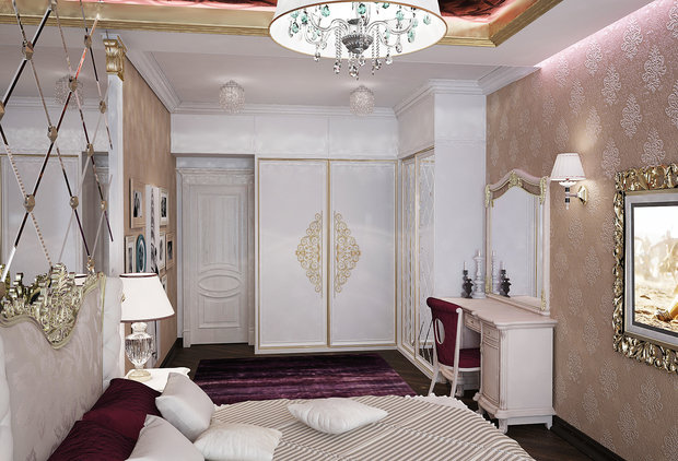 Фото из портфолио Спальня кв Юбилейный – фотографии дизайна интерьеров на INMYROOM