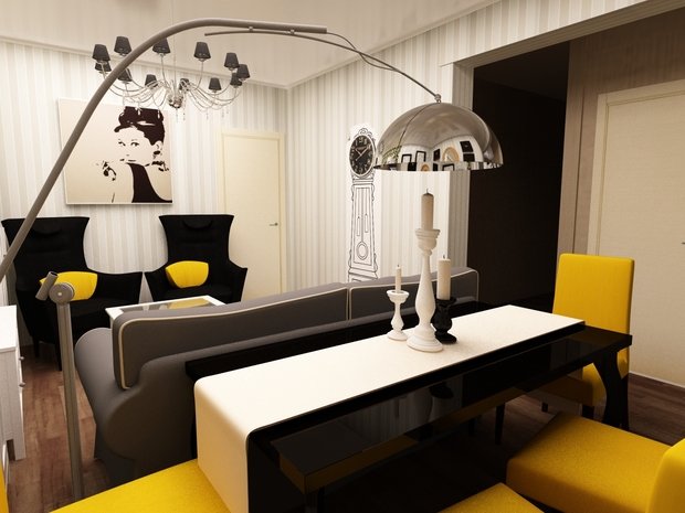 Фото из портфолио квартирка – фотографии дизайна интерьеров на INMYROOM