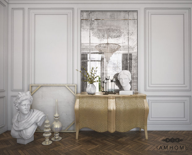 Фото из портфолио Итальянская классика – фотографии дизайна интерьеров на INMYROOM