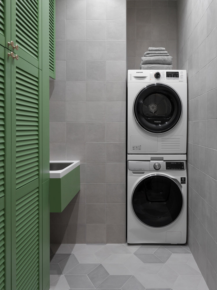 Фотография: Ванная в стиле Современный, Квартира, Проект недели, Москва, 4 и больше, Более 90 метров, Ксения Мезенцева – фото на INMYROOM