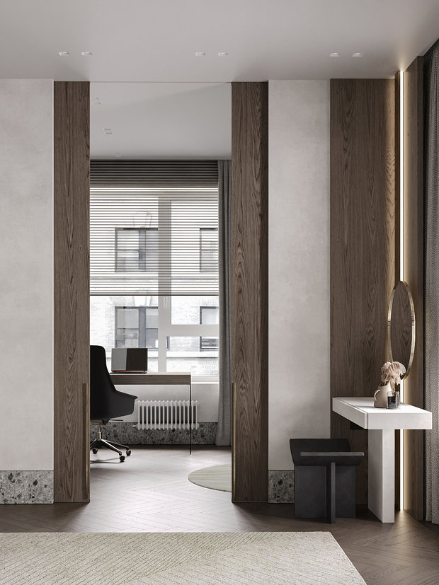 Фото из портфолио ДП Большая Почтовая, 114 м2 – фотографии дизайна интерьеров на INMYROOM