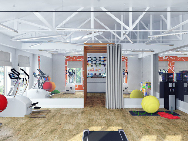 Фото из портфолио Спортивный зал. – фотографии дизайна интерьеров на INMYROOM