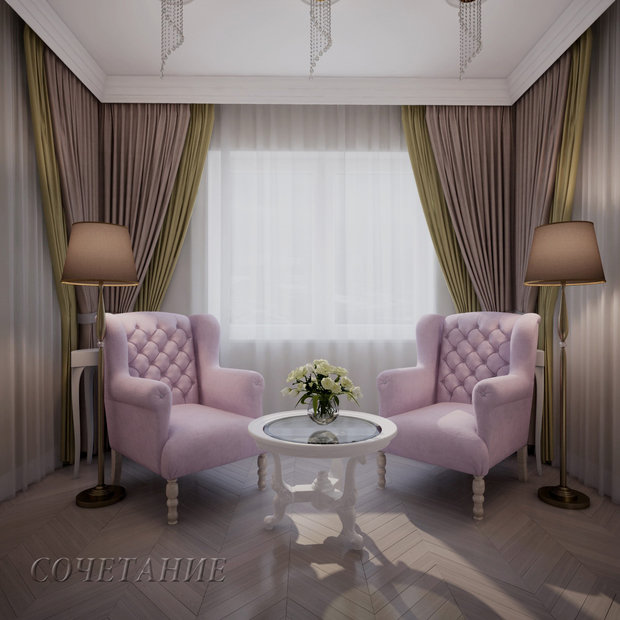 Фото из портфолио Счастье сирени в пять лепестков – фотографии дизайна интерьеров на INMYROOM