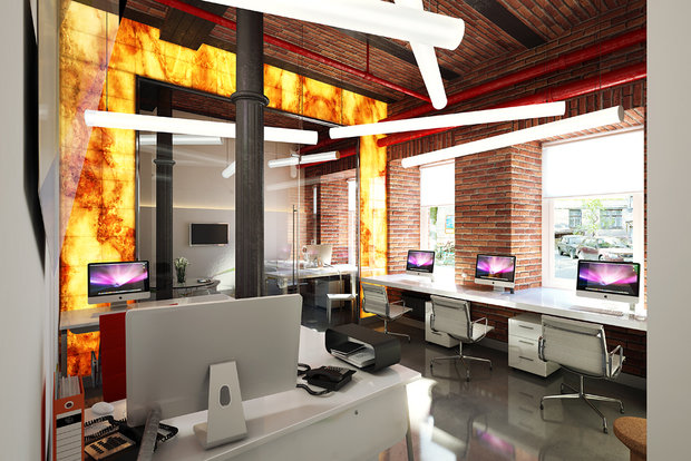 Фото из портфолио Офис дизайн студии – фотографии дизайна интерьеров на INMYROOM