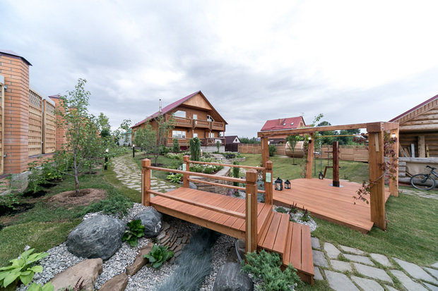 Фотография: Ландшафт в стиле Современный, Стиль жизни, Дачный ответ – фото на INMYROOM