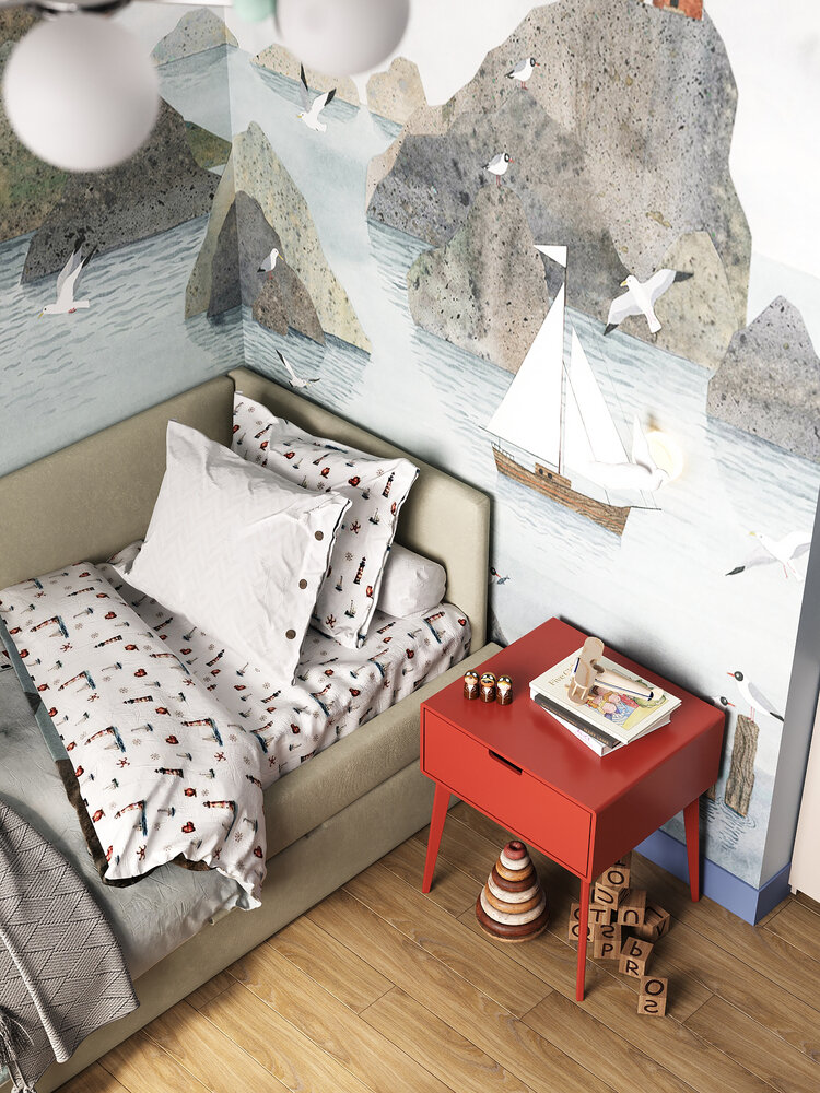 Фотография: Детская в стиле Современный, Эклектика, Квартира, Проект дня, Санкт-Петербург, Ирина Собыленская, Панельный дом, 3 комнаты, 40-60 метров, 60-90 метров – фото на INMYROOM Фотография: Детская в стиле Современный, Эклектика, Квартира, Проект дня, Санкт-Петербург, Ирина Собыленская, Панельный дом, 3 комнаты, 40-60 метров, 60-90 метров – фото на INMYROOM