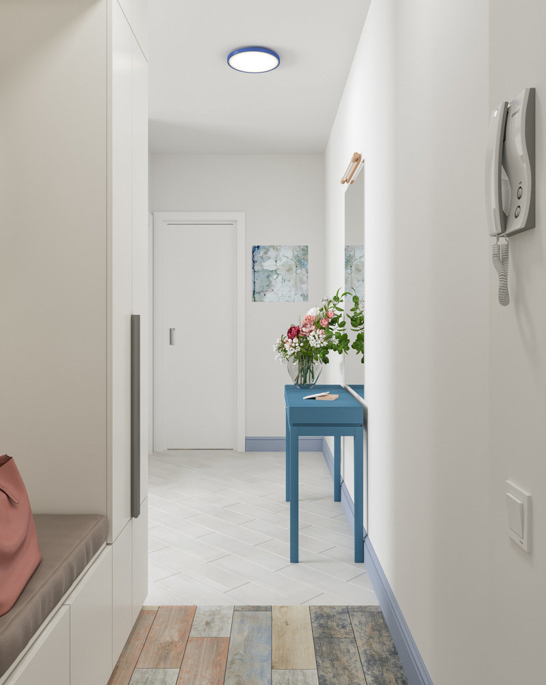 Фотография: Прихожая в стиле Современный, Скандинавский, Квартира, Перепланировка, Ирина Кривцова, Сталинка, 1 комната, до 40 метров – фото на INMYROOM Фотография: Прихожая в стиле Современный, Скандинавский, Квартира, Перепланировка, Ирина Кривцова, Сталинка, 1 комната, до 40 метров – фото на INMYROOM