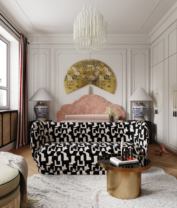 Фотография: Спальня в стиле Восточный, Эклектика, Малогабаритная квартира, Квартира, Студия, Проект недели, Москва, до 40 метров, Дейси Аушева – фото на INMYROOM