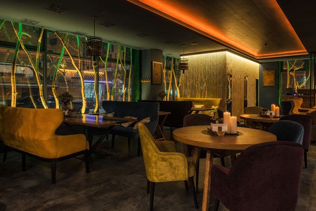 Фото из портфолио Ресторан FOREST GRILL – фотографии дизайна интерьеров на INMYROOM