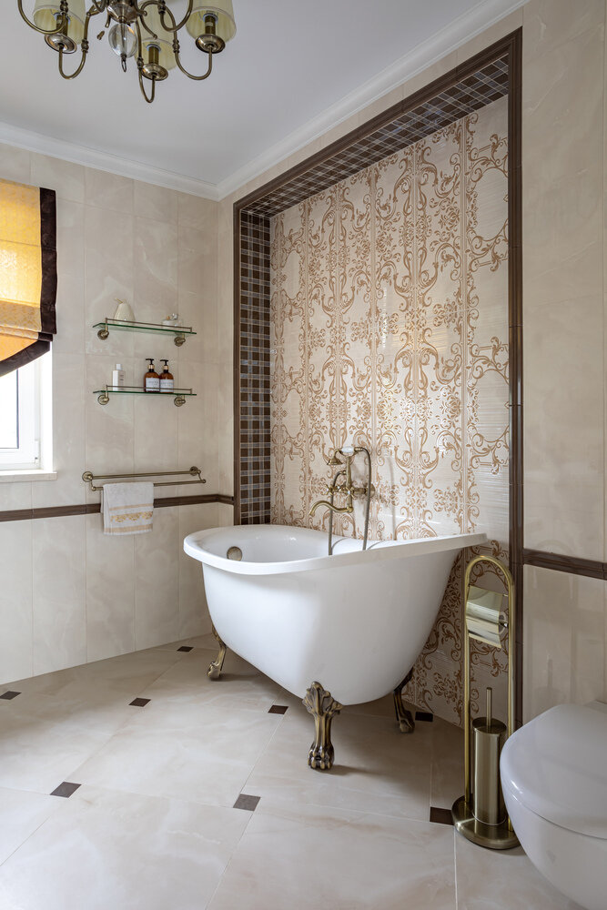 Фотография: Ванная в стиле Классический, Дом, Проект недели, Дом и дача, Ленинградская область, 4 и больше, Более 90 метров, Catch Design – фото на INMYROOM Фотография: Ванная в стиле Классический, Дом, Проект недели, Дом и дача, Ленинградская область, 4 и больше, Более 90 метров, Catch Design – фото на INMYROOM