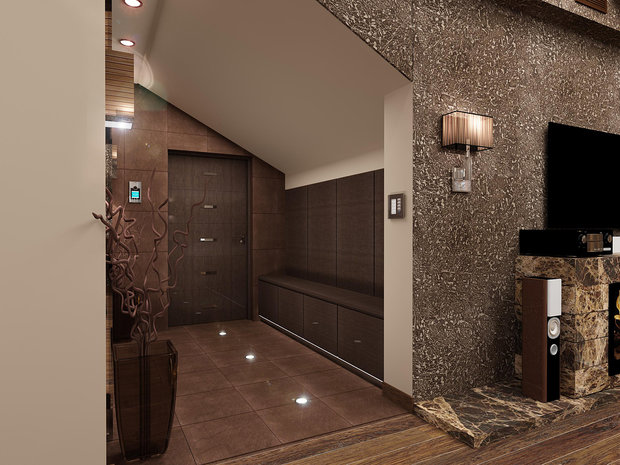 Фотография: Прихожая в стиле Современный, Эклектика – фото на INMYROOM