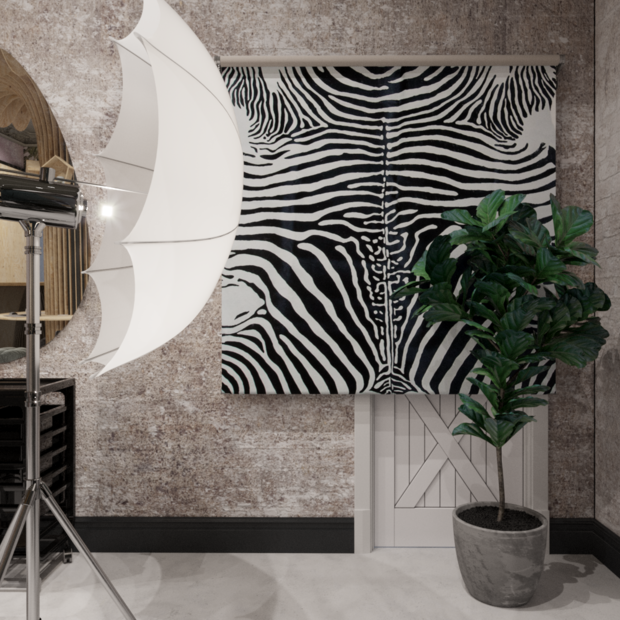 Фото из портфолио Парикмахерская Гнездо  – фотографии дизайна интерьеров на INMYROOM