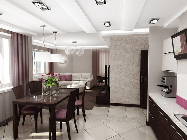 Фото из портфолио Небольшая квартира  – фотографии дизайна интерьеров на INMYROOM