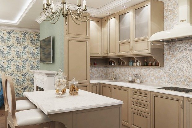 Фото из портфолио Кухни солянка – фотографии дизайна интерьеров на INMYROOM