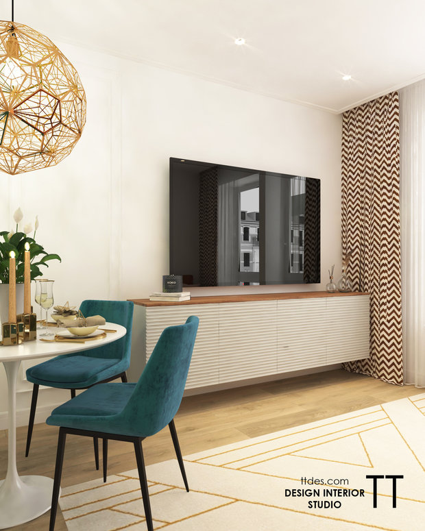 Фото из портфолио 3кк Москва – фотографии дизайна интерьеров на INMYROOM