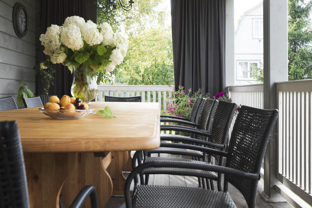 Фотография: Терраса в стиле Прованс и Кантри, Дом, Проект дня, Дом и дача, Более 90 метров, Анна Васильева – фото на INMYROOM