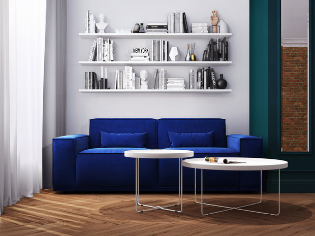 Фотография: Гостиная в стиле Современный, Квартира, Проект недели, Санкт-Петербург, Кирпичный дом, 3 комнаты, 40-60 метров, Bobo.space – фото на INMYROOM