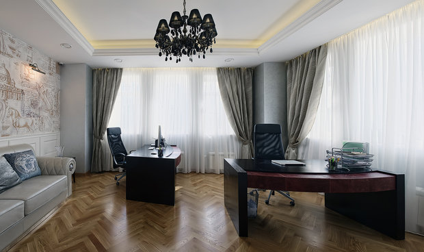 Фото из портфолио Дом в Подмосковье в стиле Фьюжн – фотографии дизайна интерьеров на INMYROOM