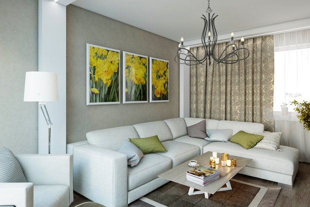 Фото из портфолио Двушка – фотографии дизайна интерьеров на INMYROOM