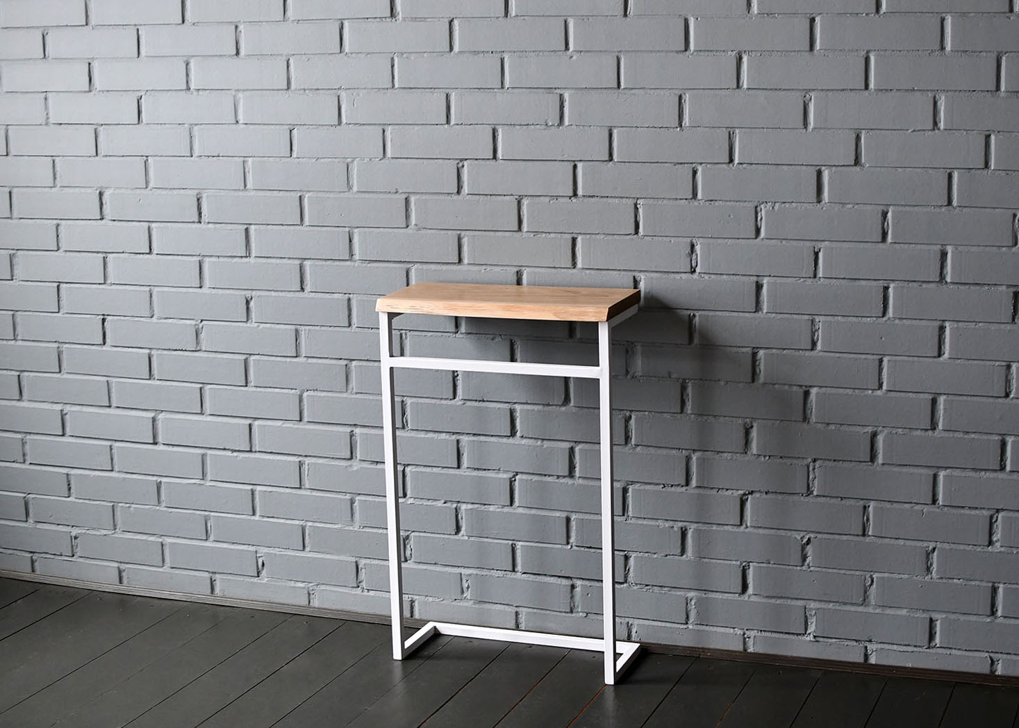 Консоль LiveEdge бело-бежевого цвета