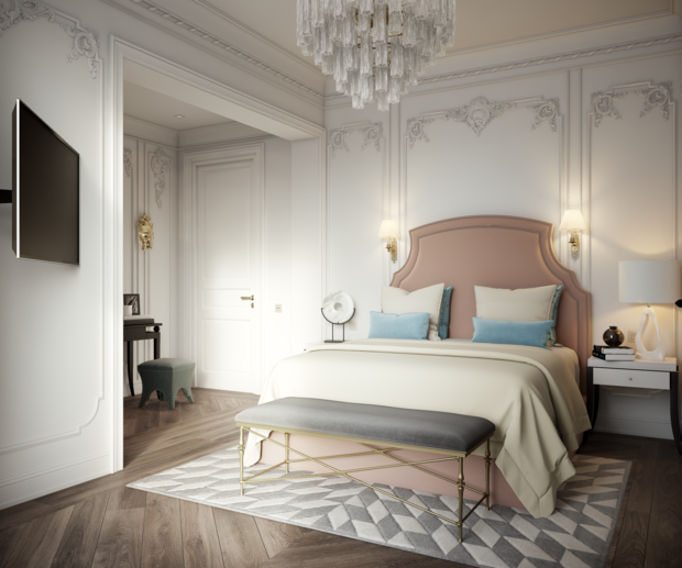 Фото из портфолио Апартаменты в центре Моквы – фотографии дизайна интерьеров на INMYROOM