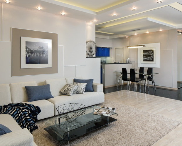 Фотография: Гостиная в стиле Современный, Хай-тек – фото на INMYROOM