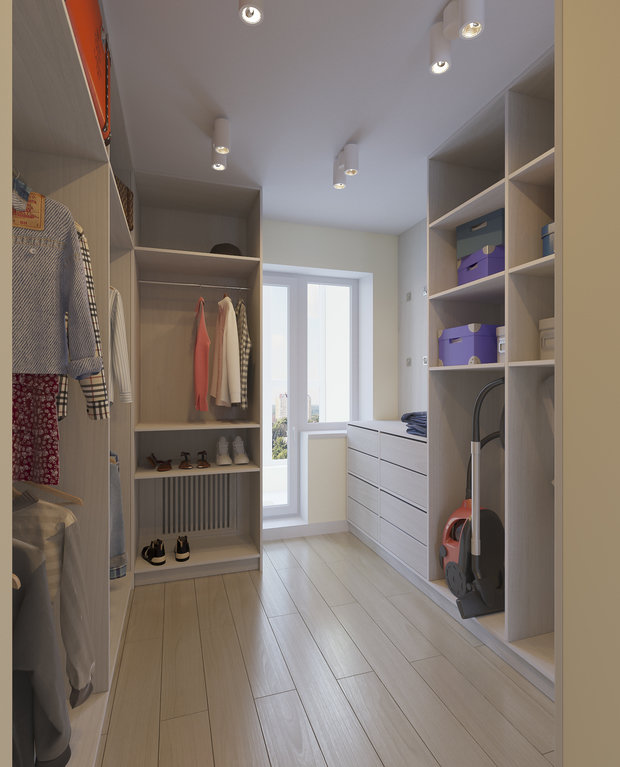 Фотография: Гардеробная в стиле Современный – фото на INMYROOM