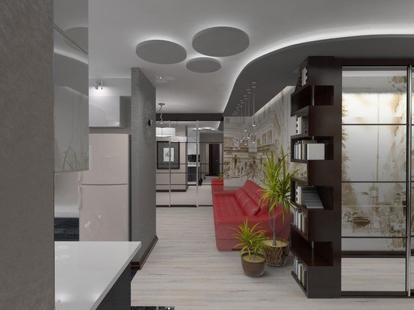 Фото из портфолио 3 к.кв. в ЖК Дуэт Шелдом Саратов. – фотографии дизайна интерьеров на INMYROOM