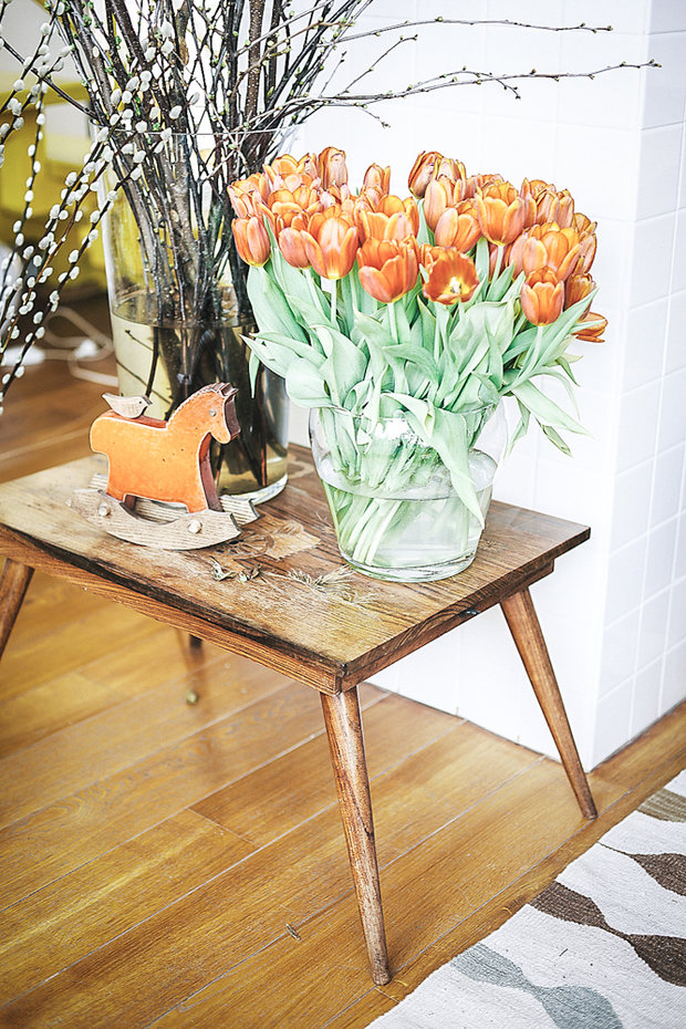 Фотография: Декор в стиле Прованс и Кантри, Скандинавский, Эклектика, Декор интерьера, Квартира, Мебель и свет, Проект недели, советское ретро в интерьере, эклектика в интерьере, скандинавские мотивы в интерьере, студия в скандинавском стиле, как оформить студию – фото на INMYROOM