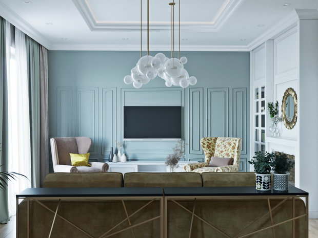 Фото из портфолио Дуплекс 185кв.м. – фотографии дизайна интерьеров на INMYROOM